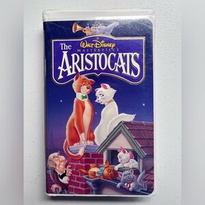 Vintage Disney Aristocats VHS Tape